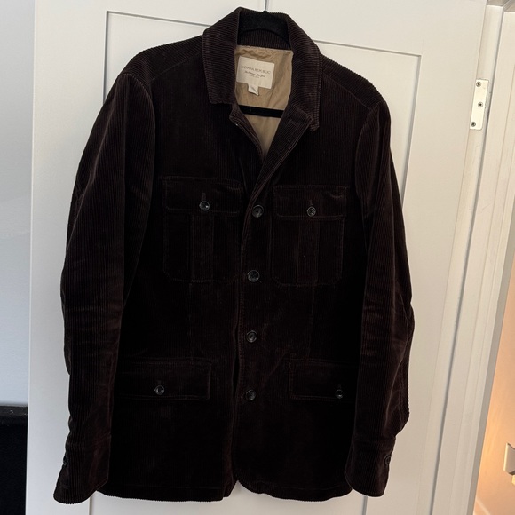 Banana Republic Other - Banana Republic Men's Dark Brown Corduroy Jacket